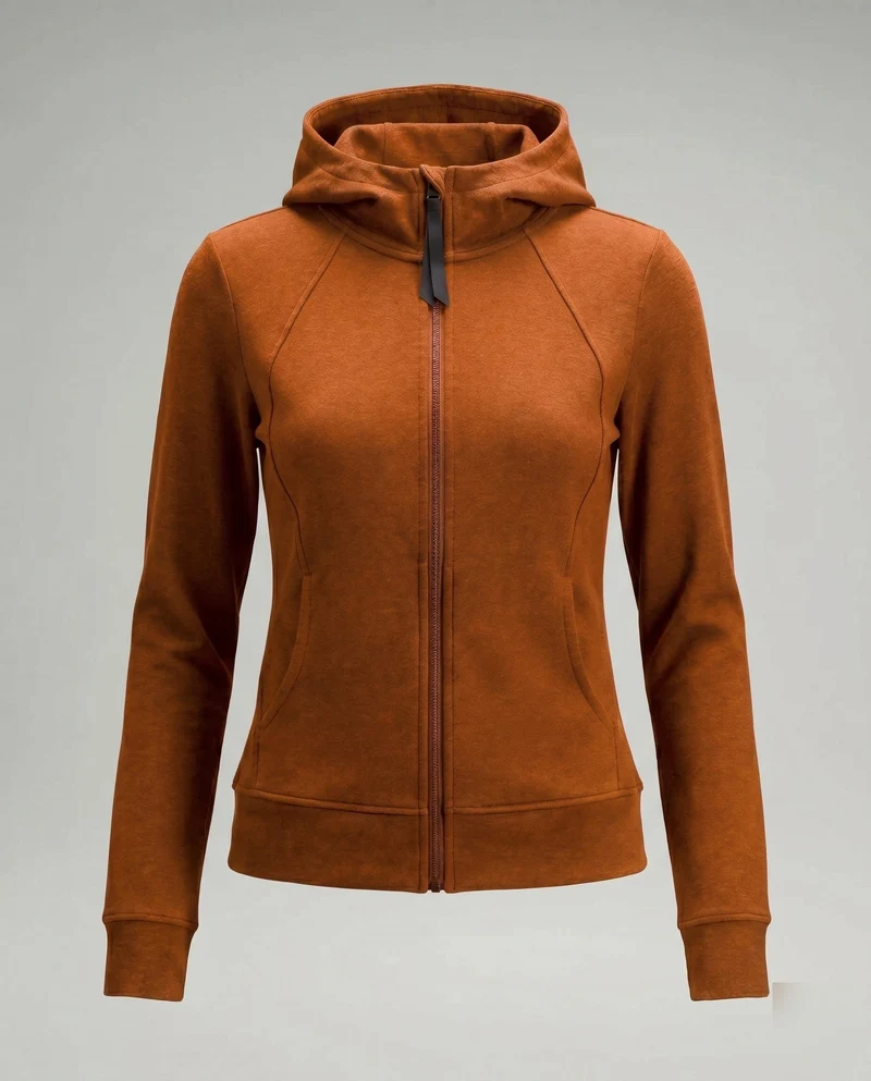 Damen Sportliche Kapuzenjacke mit funktionalem Reißverschluss und innovativem Schnitt
