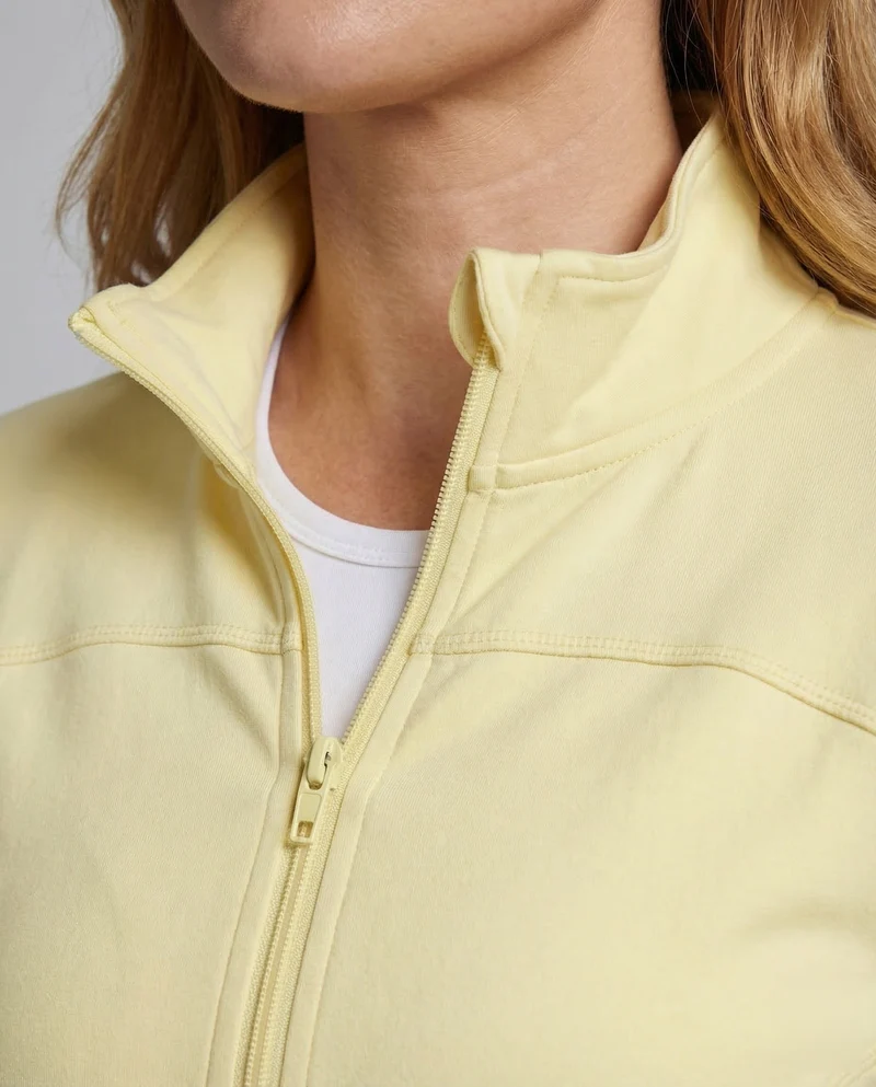 Damen Figurbetonte Stretch-Sportjacke