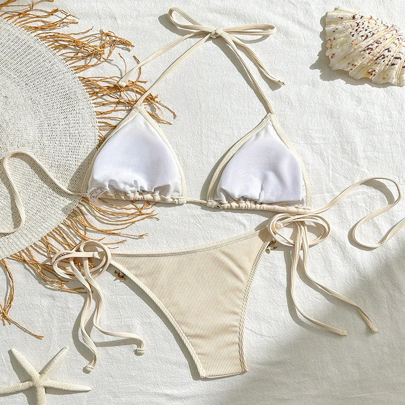 Damen Triangel-Bikini mit raffinierten Details Nord Taschen