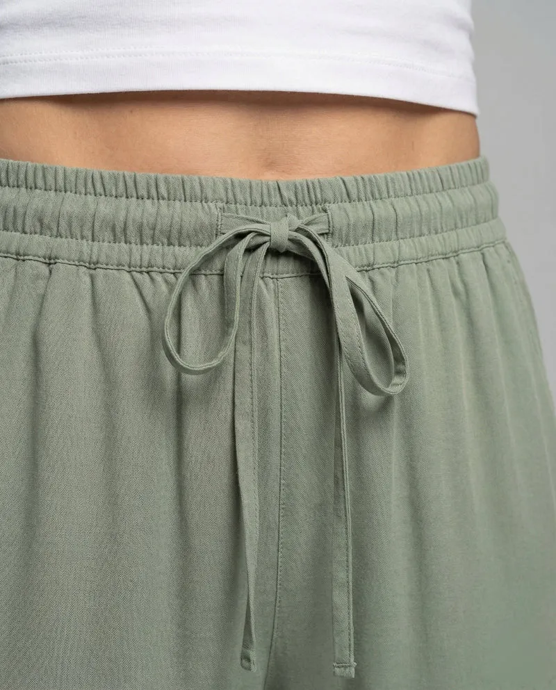 Damen Viskose Jogger Tunnelzug