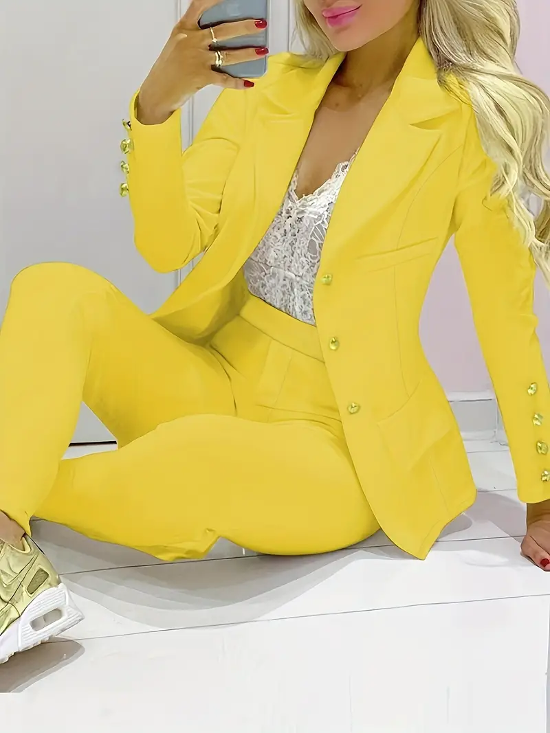Stilvolles Business-Set - Blazer+Hose
