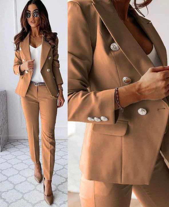 Stilvolles Business-Set - Blazer+Hose