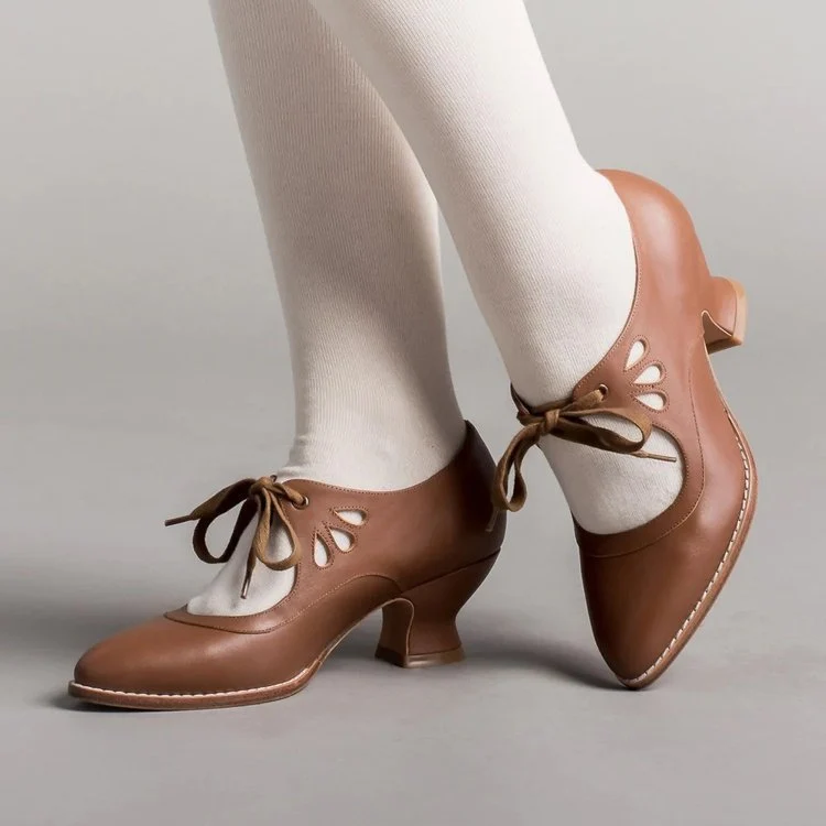 Damen elegante Tanzschuhe mit modischem Schnür-Design