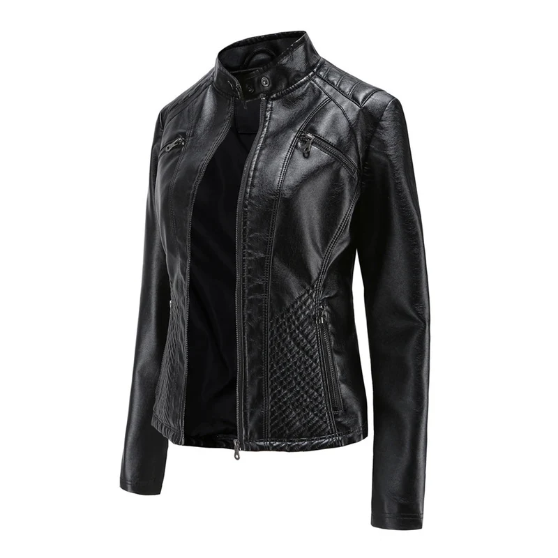 Schicke Lederjacke für Frauen