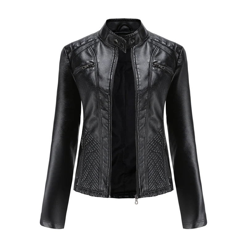 Schicke Lederjacke für Frauen