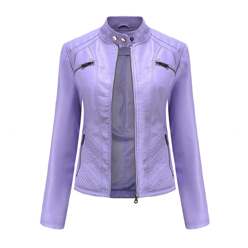 Schicke Lederjacke für Frauen