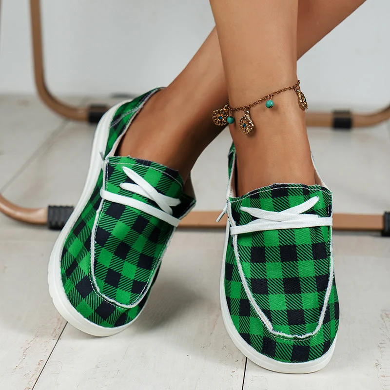 Damen bequeme und stylische Slip-On Sneakers
