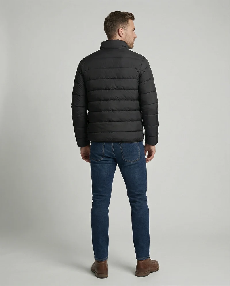 Ultraleichte gesteppte Winterjacke für Herren