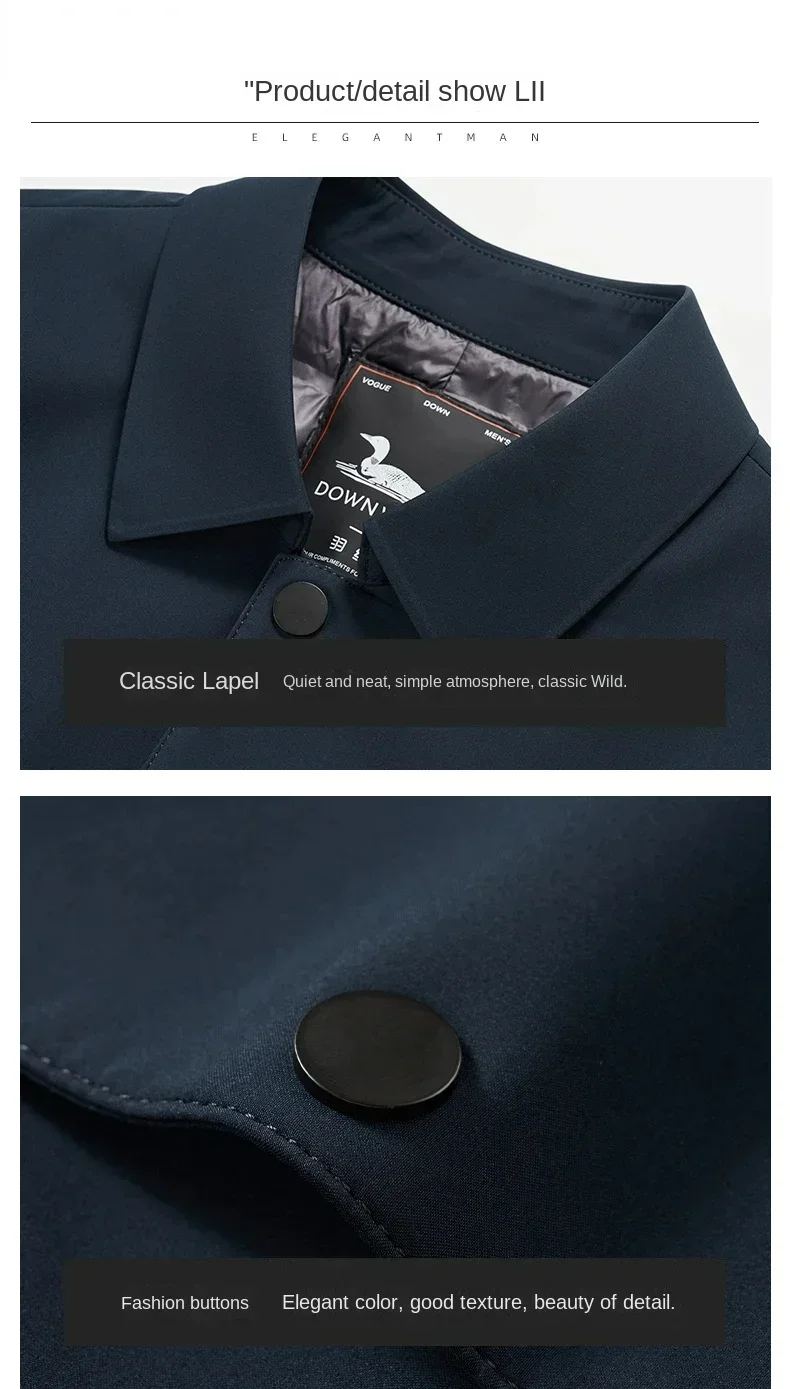 Übergangsjacke mit Steppfutter - Eleganter Business Mantel für Alltag und Büro