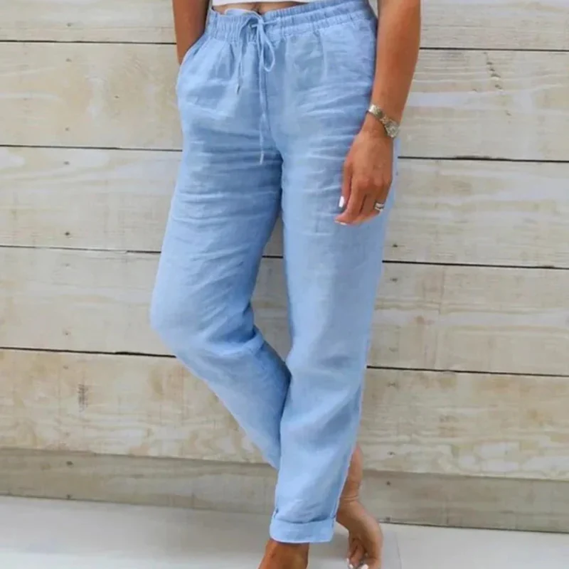 Leichte Sommerhose Aus Leinen