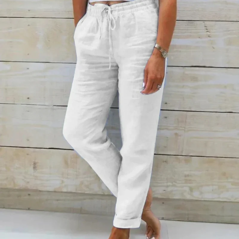 Leichte Sommerhose Aus Leinen
