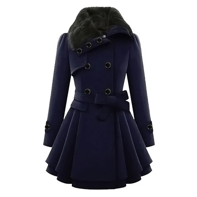 Eleganter Wintermantel