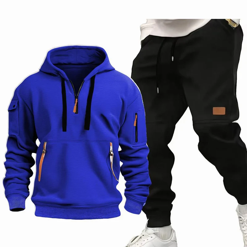 Herren Funktions-Hoodie und Jogginghose Set