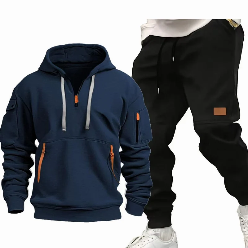 Herren Funktions-Hoodie und Jogginghose Set