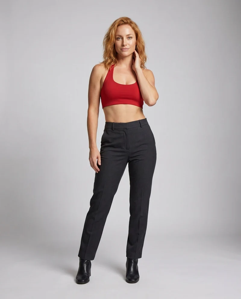 Damen nan sportliches Bustier mit Nackenband und formstabilem Komfortbund