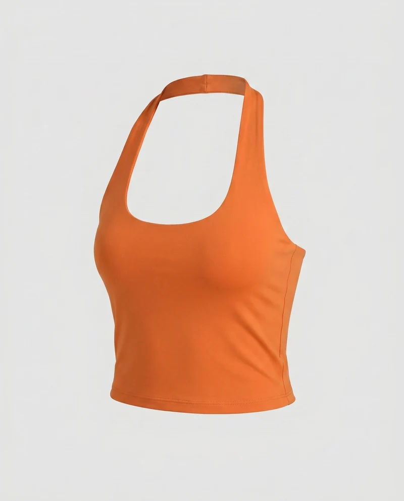 Damen nan sportliches Bustier mit Nackenband und formstabilem Komfortbund