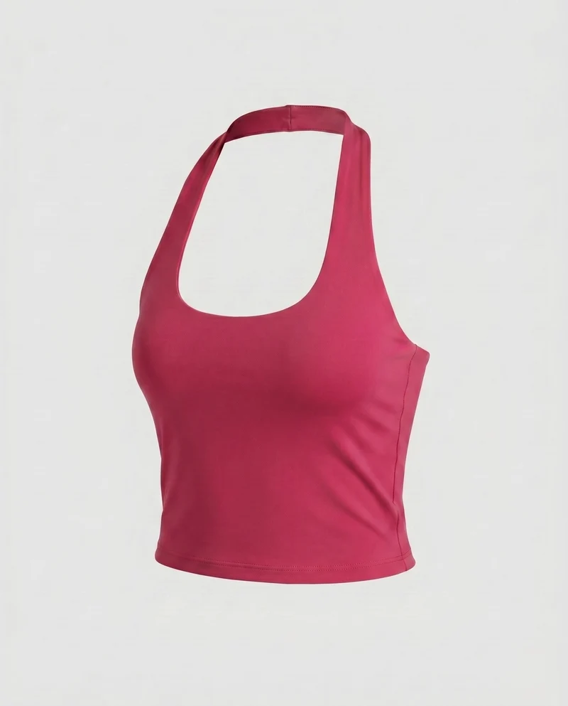 Damen nan sportliches Bustier mit Nackenband und formstabilem Komfortbund