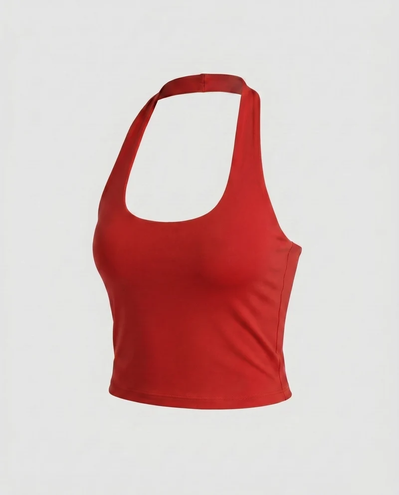 Damen nan sportliches Bustier mit Nackenband und formstabilem Komfortbund