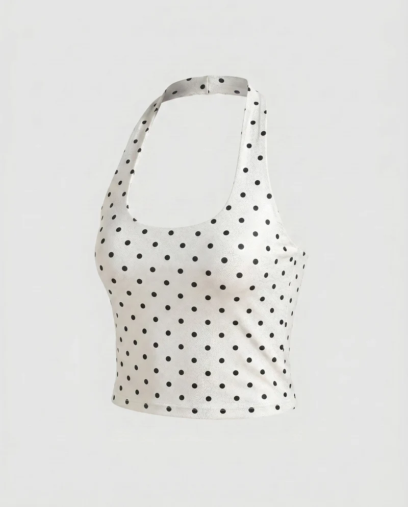 Damen nan sportliches Bustier mit Nackenband und formstabilem Komfortbund