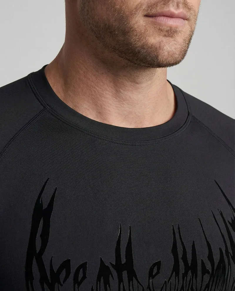 Herren Kompressionsshirt Raglan Sport