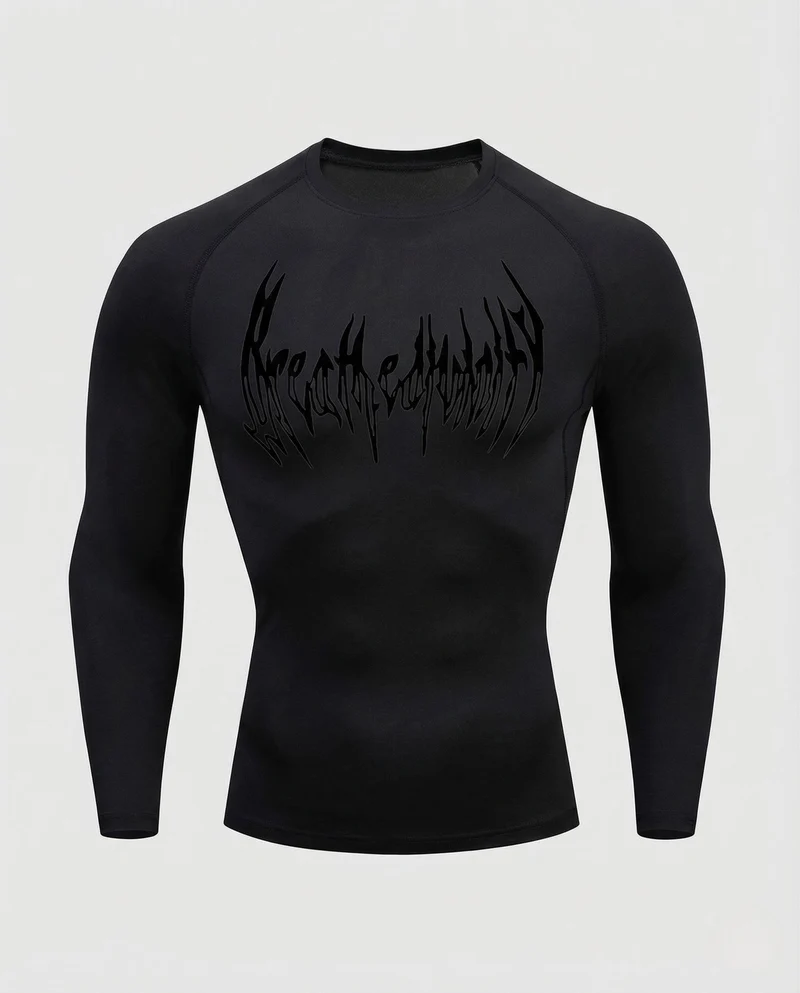 Herren Kompressionsshirt Raglan Sport