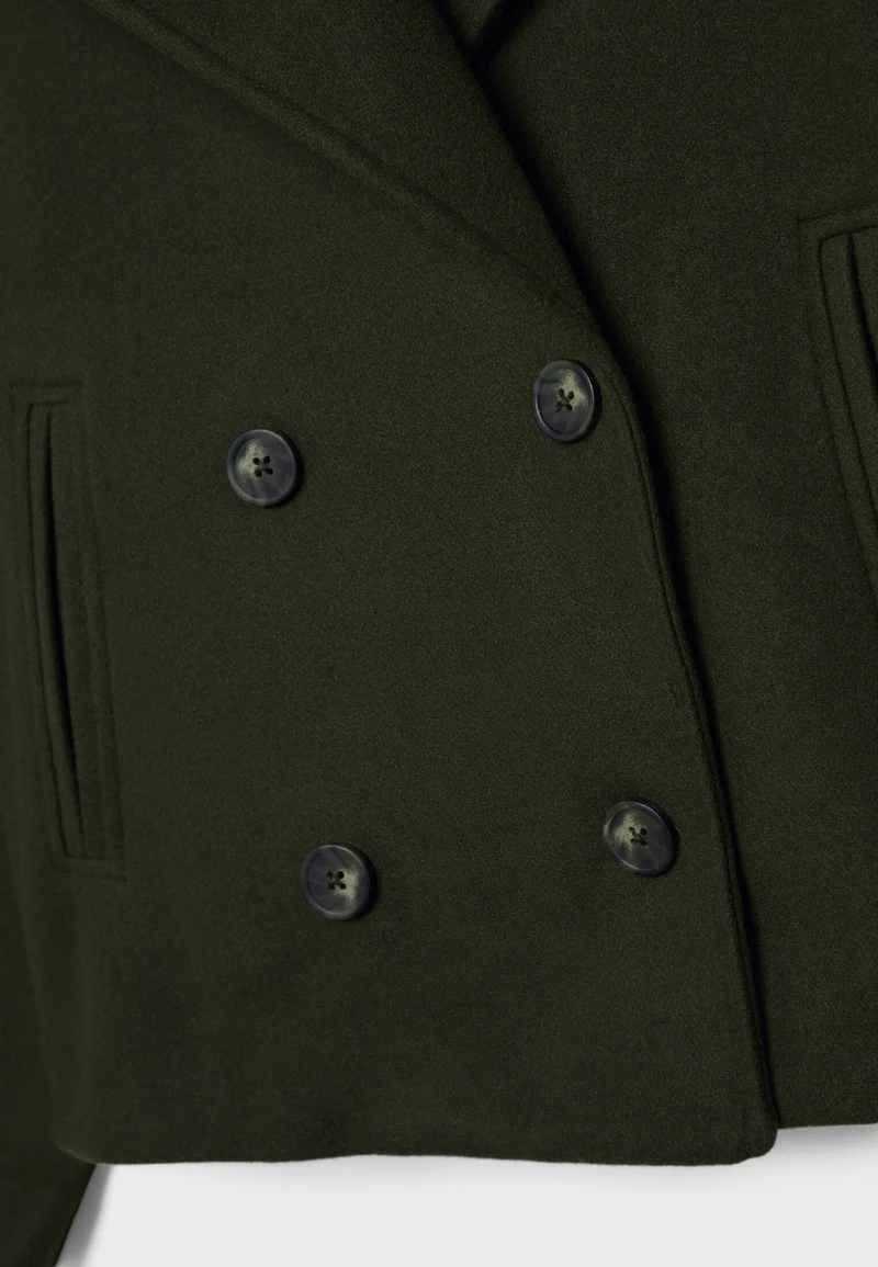 Zweireihige Kurze Jacke