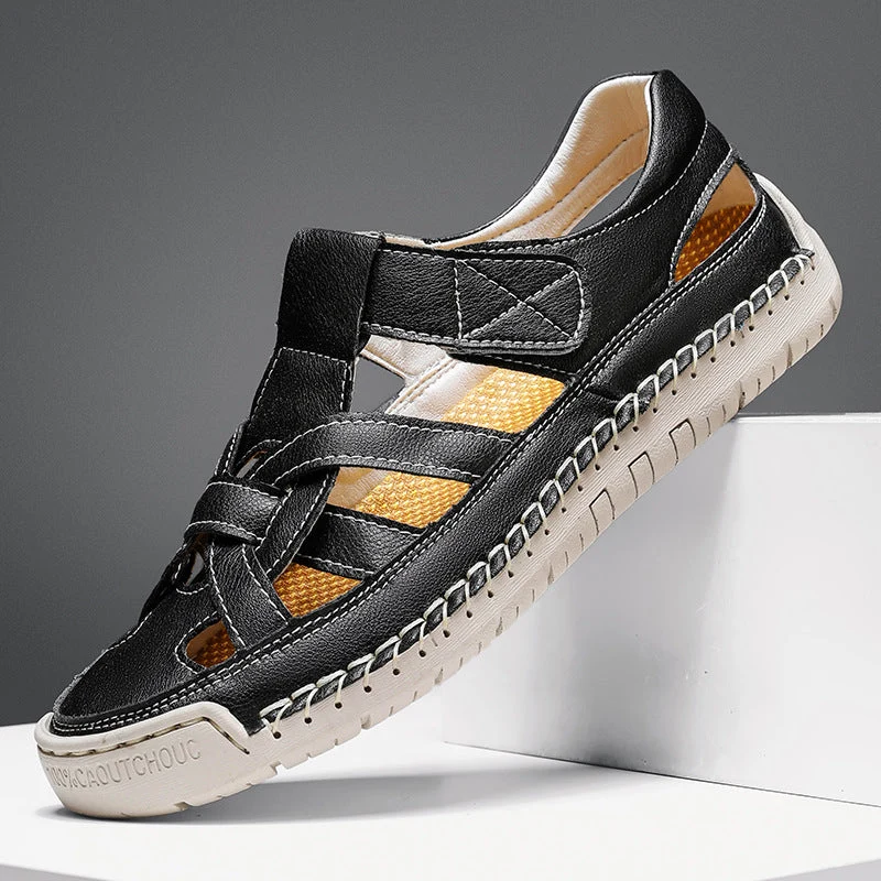 Herren Atmungsaktive Sandalen mit verstellbarem Riemensystem und rutschfester Sohle