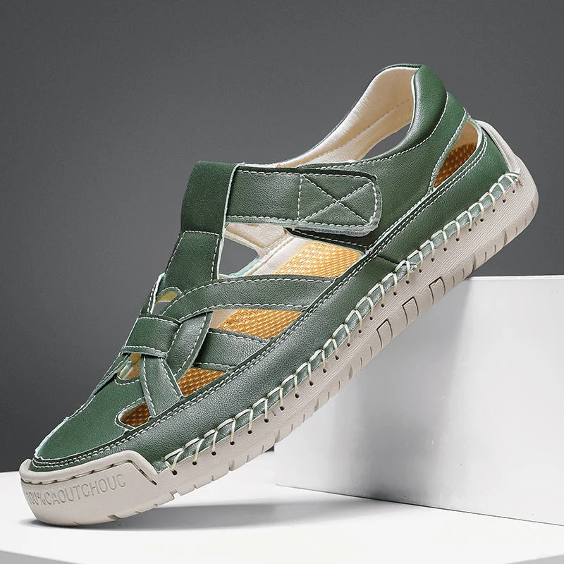 Herren Atmungsaktive Sandalen mit verstellbarem Riemensystem und rutschfester Sohle