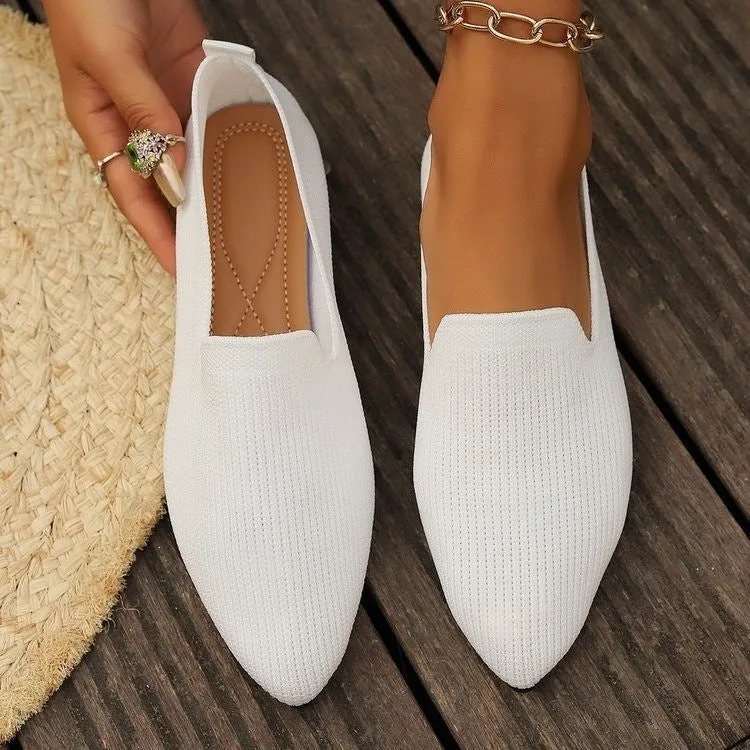 Damen Bequeme Slip-On Schuhe mit atmungsaktivem GewNord Taschene