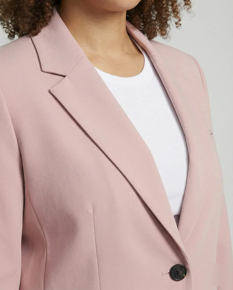Damen Lässige Verlängerte Oversize-Sakko