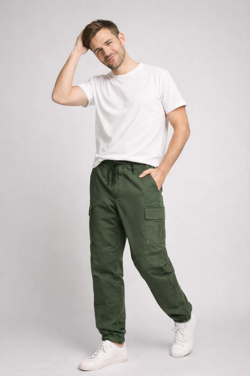 Herren Cargo Hose mit Mehreren Taschen