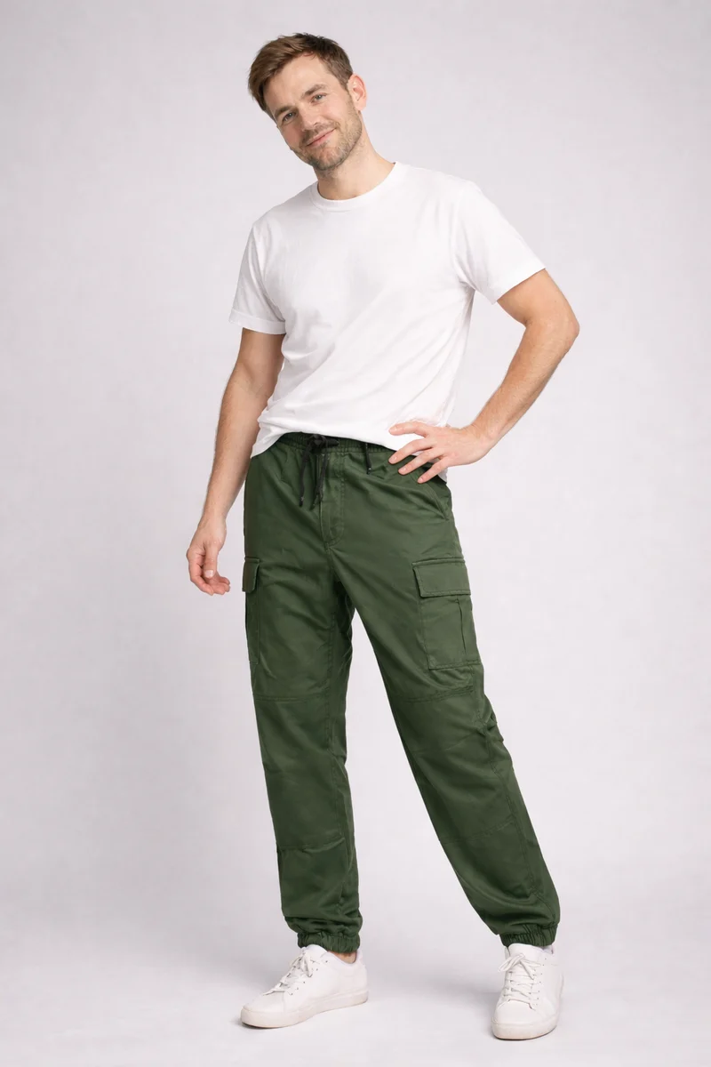 Herren Cargo Hose mit Mehreren Taschen