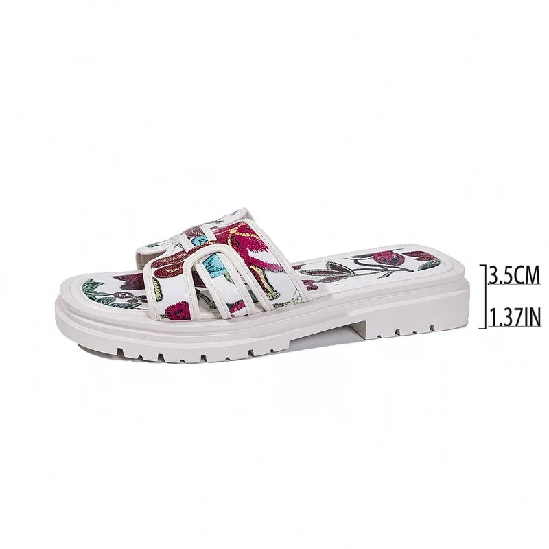 Damen Bequeme Badeschlappen mit modischem Design