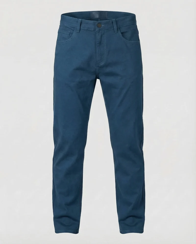 Herren Chinohose Elastisch Gerade