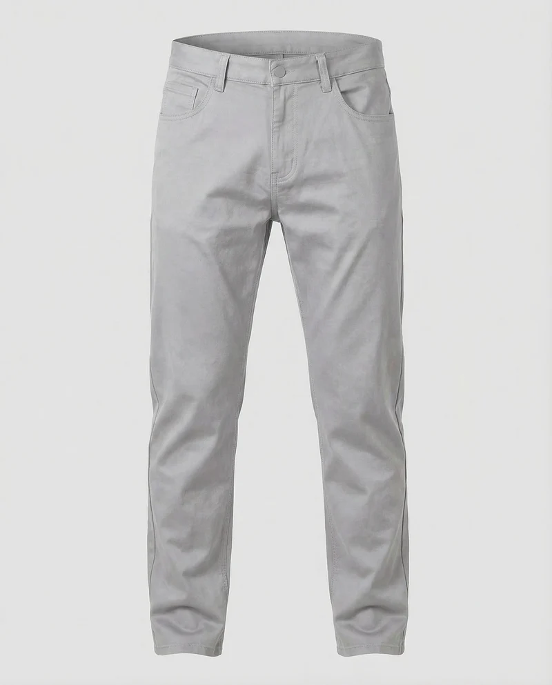 Herren Chinohose Elastisch Gerade