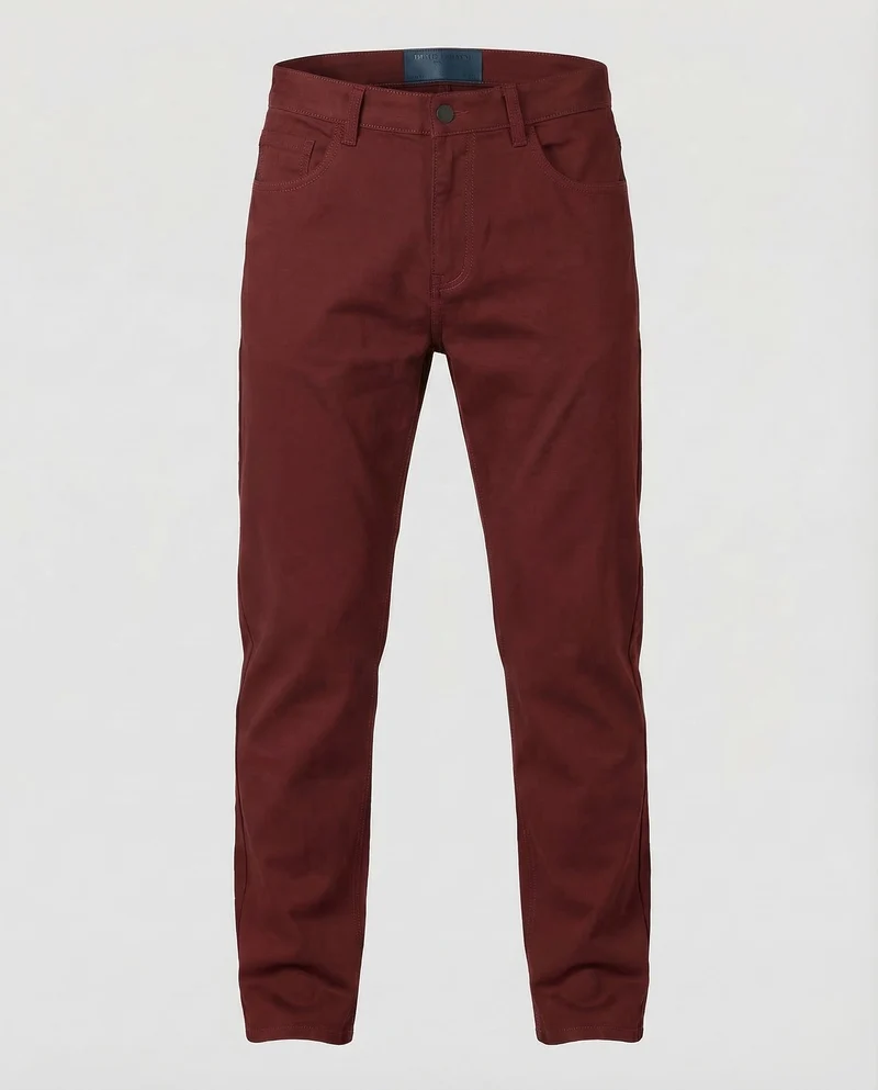 Herren Chinohose Elastisch Gerade