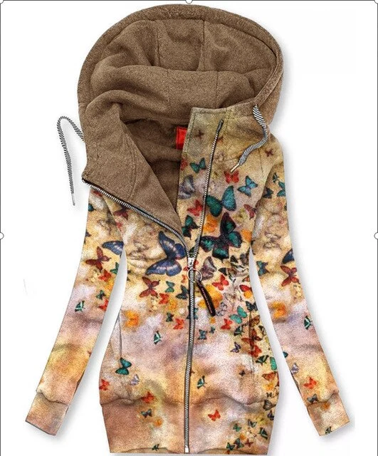 Bequeme Künstlerische Jacke für Frauen