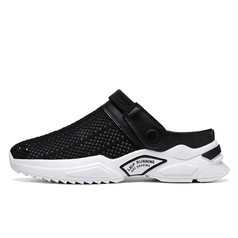 Damen Atmungsaktive Clogs mit rutschfester Sohle und flexiblem Obermaterial