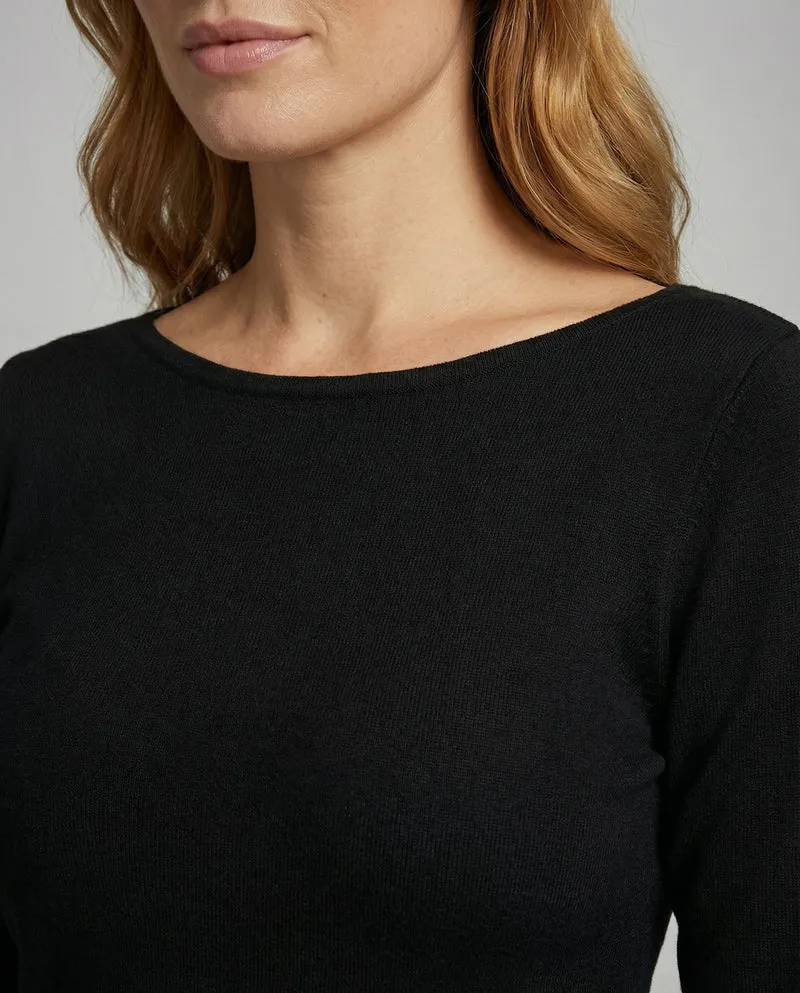Schickes Hahnentritt Kleid Damen