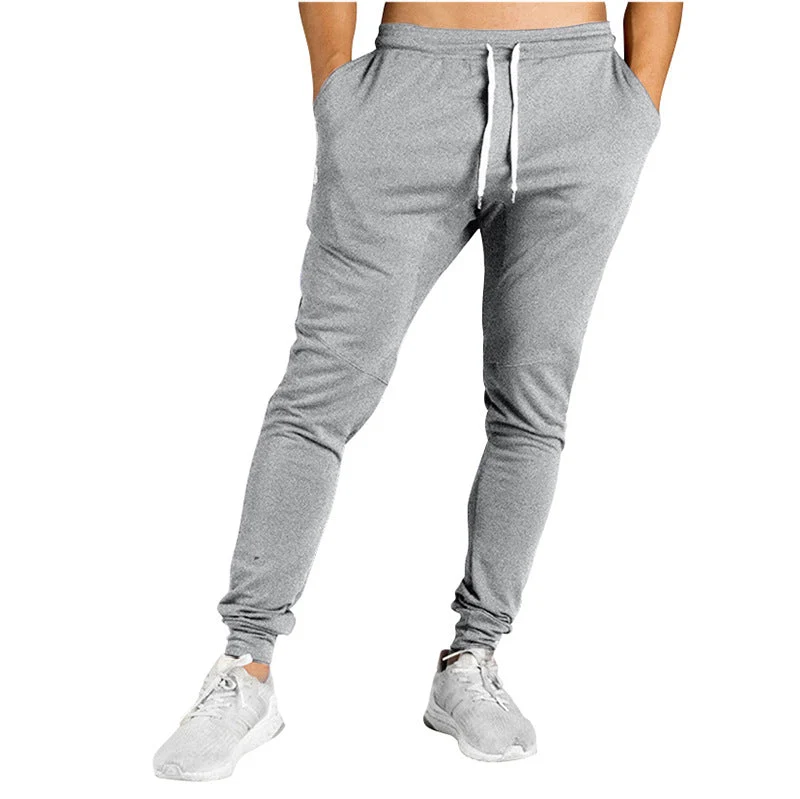 Herren Sportliche Jogginghose mit atmungsaktiver Struktur und seitlichen Streifen