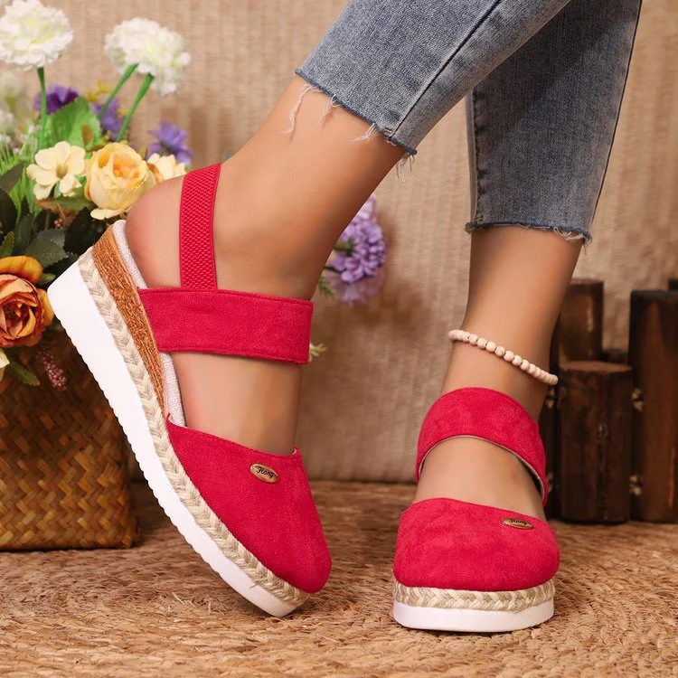 Damen Plateau Sandalen