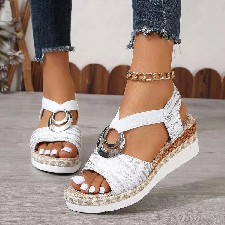 Damen Plateau Sandalen