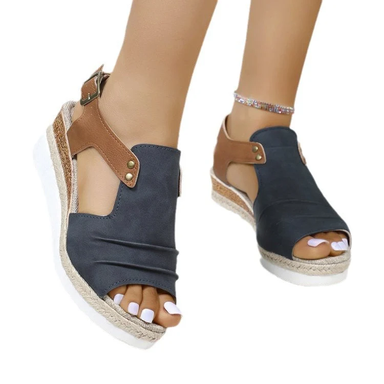 Damen Plateau Sandalen