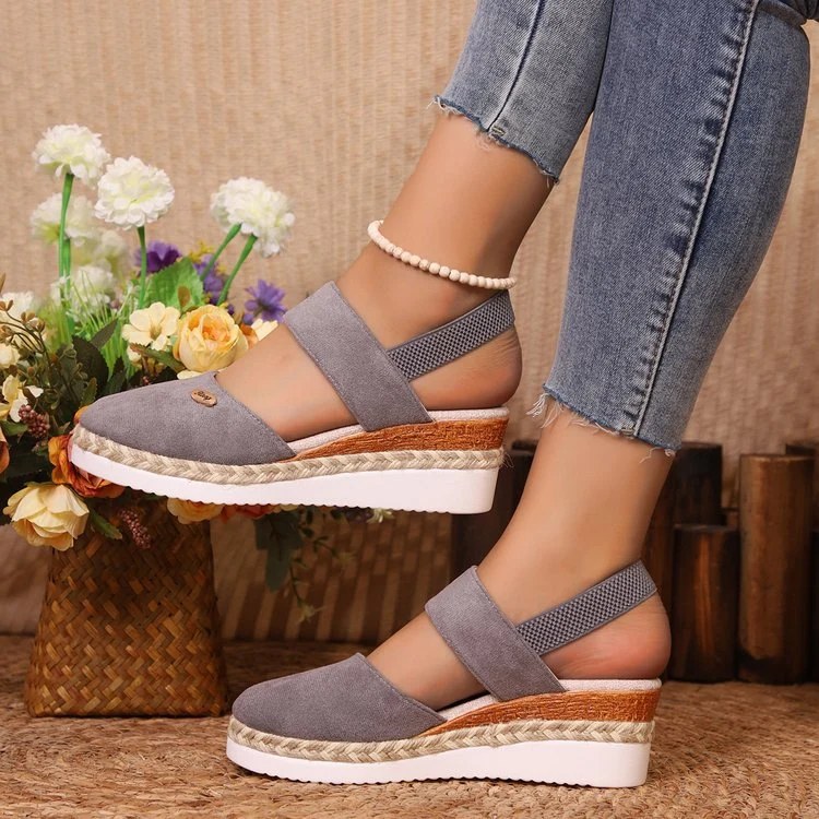 Damen Plateau Sandalen