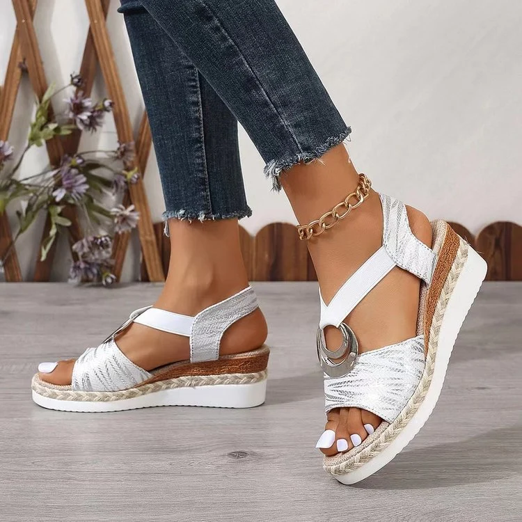 Damen Plateau Sandalen