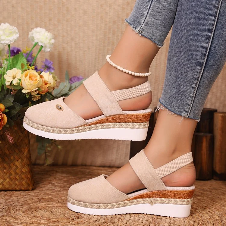 Damen Plateau Sandalen