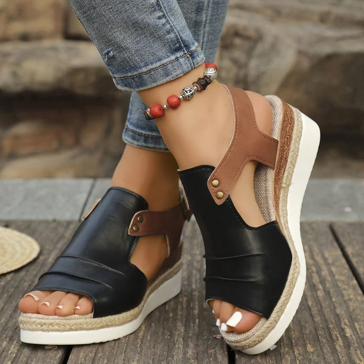 Damen Plateau Sandalen