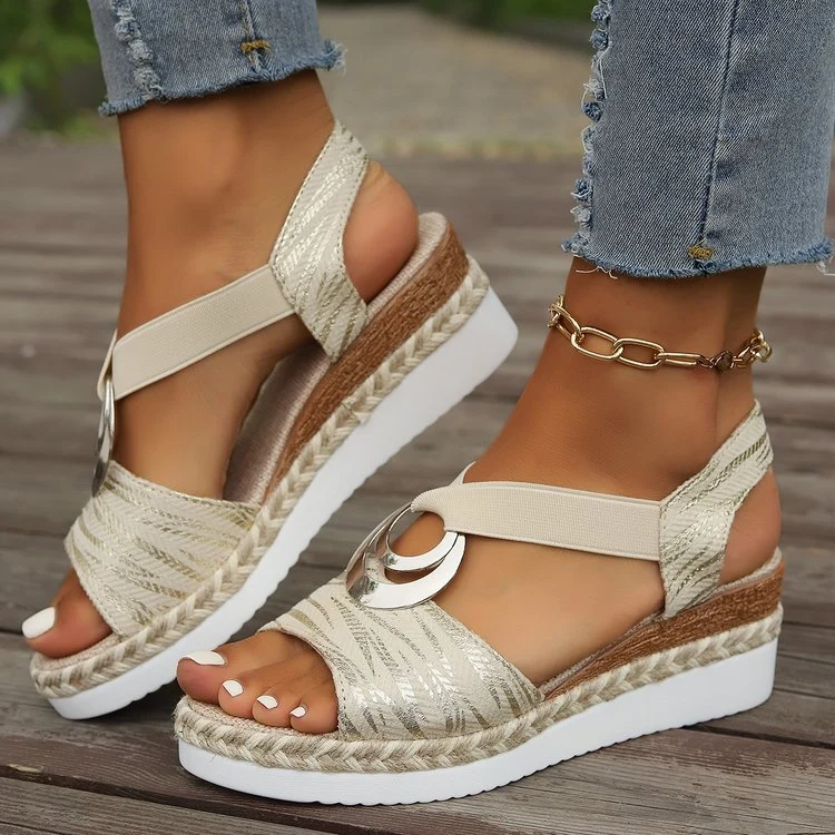 Damen Plateau Sandalen