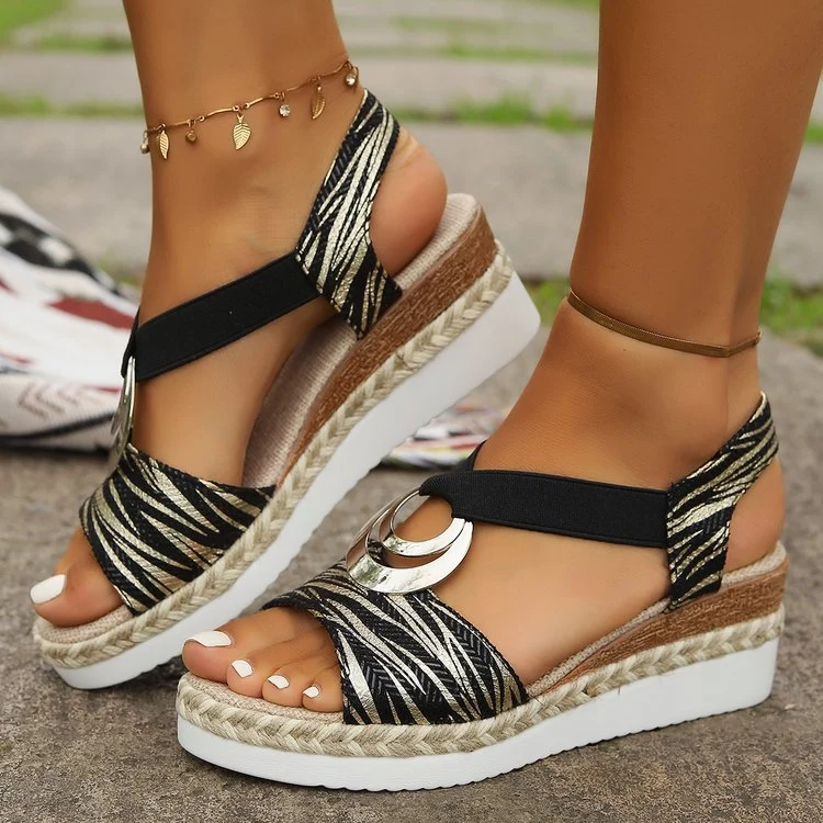 Damen Plateau Sandalen