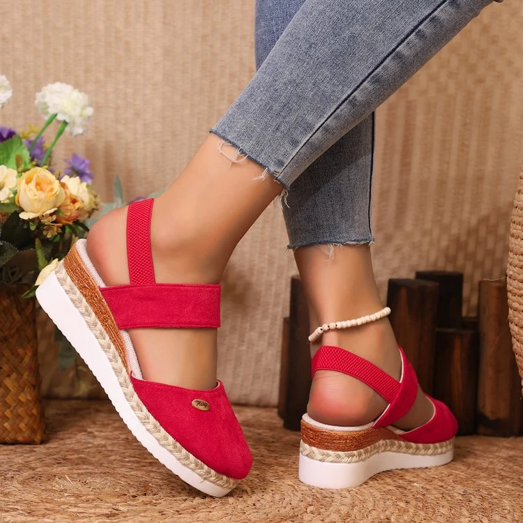 Damen Plateau Sandalen
